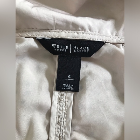 WHITE HOUSE BLACK MARKET EYELET JACKET - Picture 11 of 12